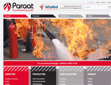 Tablet Screenshot of paraat.com
